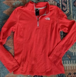 The North Face Quarter Zip Fleece Pullover Size S